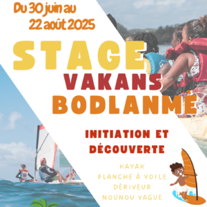 STAGE VACANCES BODLANME été GUADELOUPE NAUTISME